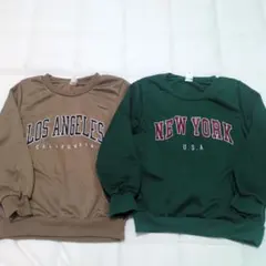 新品 キッズ トレーナー2点セット