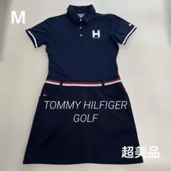 超美品 トミーヒルフィガーゴルフ レディース 濃紺 ワンピース サイズMのサムネイル