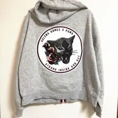 プーマ×セレーナ ゴメスコラボ 裏起毛スウェットフーディ ジップアップパーカー