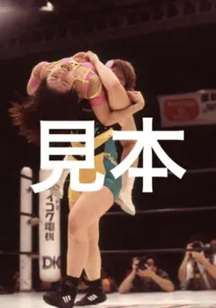 女子プロレス写真