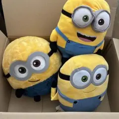 ミニオン ふわふわぬいぐるみ 3体セット