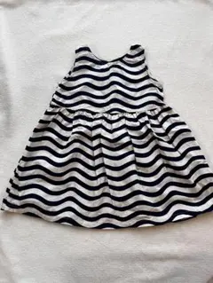 UNIQLO×marimekko ボーダーワンピース ノースリーブのサムネイル