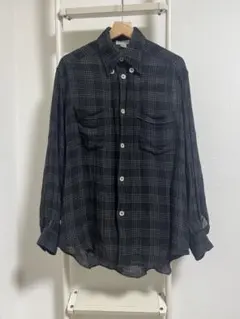 90s GIORGIO ARMANI LE COLLEZIONIリネンシャツのサムネイル
