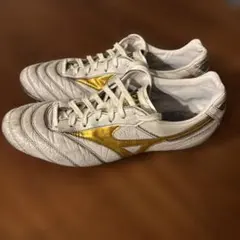 モレリア 2 JAPAN ショートタン ホワイト×ゴールド