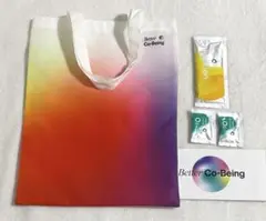 万博 Better Co-Being ベタコ トートバッグ サプリ 赤