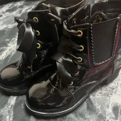 地雷、量産型 厚底ショートブーツ Mサイズ