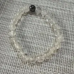 ブレスレット 水晶 ヘマタイト