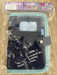 平成 レトロ デニムバインダー Pure Angel デニム生地 シール帳