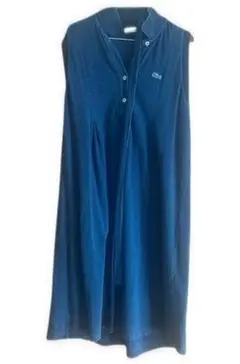 LACOSTE ノースリーブシャツワンピース 36