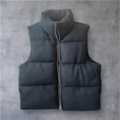 ZARA 黒 ダウンベスト M
