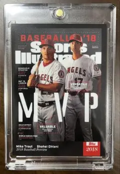 【超レア】大谷翔平／マイク・トラウト 『スポイラ表紙』カード MVP 大谷翔平 #OS-40 アメリカン・リーグ MVP 受賞 記念 カード- 2021 AL