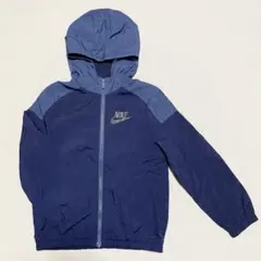 NIKE ウインドブレーカー おまけ付き フード付き 130 ブルー