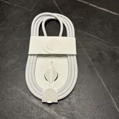 ホワイト 充電ケーブル 標準長さ