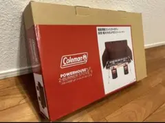 新品未使用　コールマン パワーハウス ツーバーナー ガスコンロ パワーハウスLPツーバーナーストーブ2〔コールマン〕【レンタル