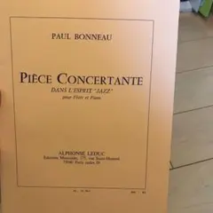 ボノー　ジャズのエスプリによる小協奏曲