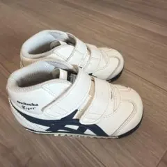 Onitsuka Tiger ベビーシューズ ホワイト/ネイビー　14.5