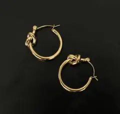 新品　未使用品　フープピアス　左右2個