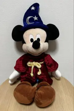 ［美品］ディズニー英語 DWE ミッキーマウス ミッキー・マジシャン ぬいぐるみ