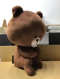 LINE ブラウン ぬいぐるみ 約23㎝