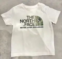 【美品】THE NORTH FACE カモフラ　Tシャツ 90