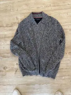 TOMMY HILFIGER カーディガン S/P ブラック/ホワイト/グレー