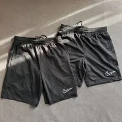Nike キッズ ブラック ハーフパンツ 2枚セット
