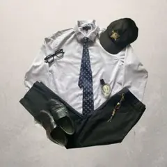 c-boy style ３点 シティーボーイコーデ トラッド バナリパ 紫調 Lのサムネイル