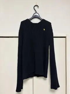 Abercrombie & Fitch アバクロ　ネイビー セーター