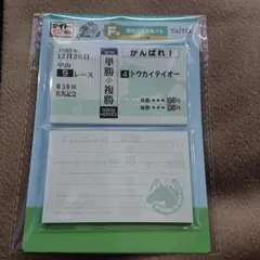 TAITO Horse Heroes メモ用紙 トウカイテイオー