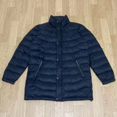 LANDS'END ダウンジャケット ダウンコート ブラック M