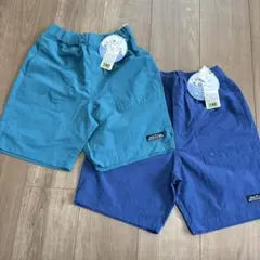 新品　男の子　ハーフパンツ　140 水陸両用　吸水速乾　2枚セット
