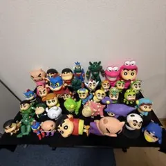 クレヨンしんちゃん　プライズ　フィギュア　まとめ売り　38体　セット　開封品