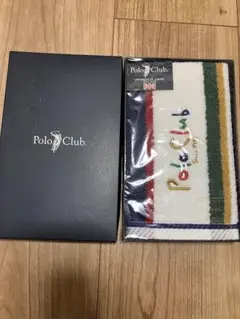 Polo Club タオルハンカチ カラフル　2枚セット