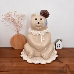 春待ちシリーズ♡オーダーページ　ハンドメイド　しろくま貯金箱　つけ襟　ベレー帽 春待ちシリーズ♡オーダーページ ハンドメイド しろくま貯金箱 つけ襟