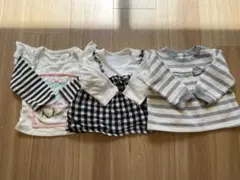 ベビー服 3点セット Tシャツ・カットソー　秋服　冬服