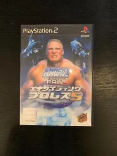PS2 エキサイティングプロレス5 通常版