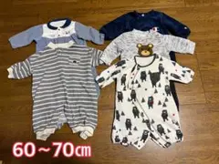 男の子ベビー ロンパース 60〜70cm 5点セット
