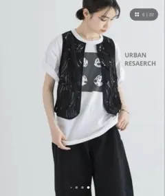 URBANRESEARCH レースジレ FREE ブラック