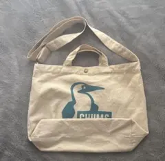 CHUMS チャムス キャンバス トートバッグ ショルダーバッグ
