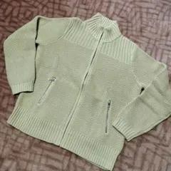 【ユニクロ】綿60% 厚手カーディガン