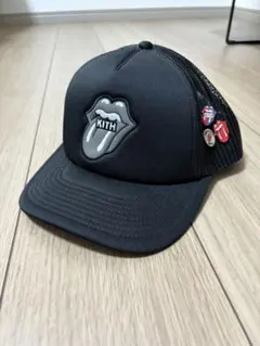 KITH Rolling Stones コラボキャップ ブラックのサムネイル