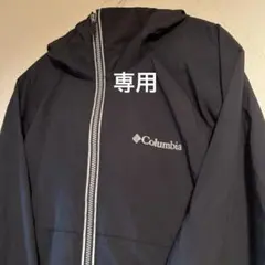 最終値下げ！Columbia フード付きナイロンジャケット 黒　XL