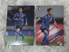 Calbee カルビー ポテト チップス サッカー 日本代表 カード 守田英正