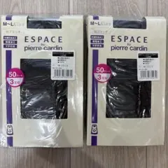 pierre cardin タイツ　3足組×2