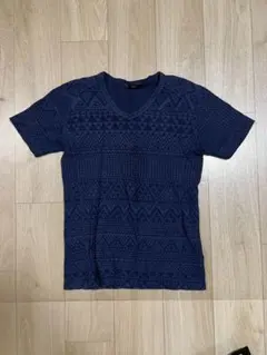 AKM カラミジャージー　Vネックカットソー　Tシャツ　1piu1uguale3のサムネイル