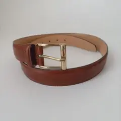 CROCKETT & JONES クロケット&ジョーンズ】ブラウンレザーベルト