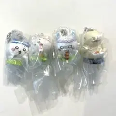 映画 ちいかわ 人魚の島のひみつ たべものいっぱいマスコット 4種セット