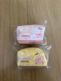 ハローキティ・ポムポムプリン ポーチセット