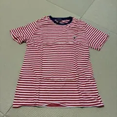 Polo Ralph Lauren 赤白ストライプ Tシャツ XL