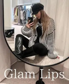 Glam Lips グラムリップス　クロシェニット Long カーディガン Glam Lips グラムリップスクロシェニット Long カーディガン